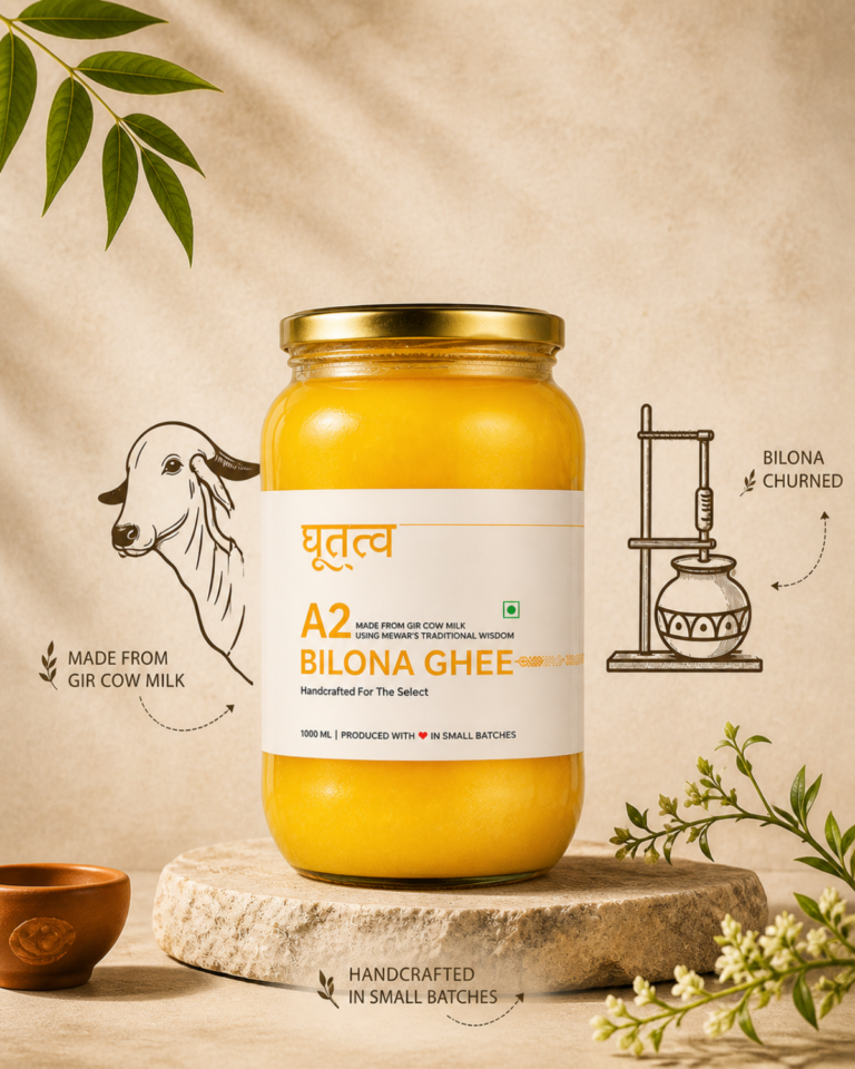 Grameya A2 Bilona Ghee benefits made from Gir cow milk and bilona churned